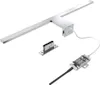 A silver LED light bar with attached mounting hardware and a junction box. Produktbild-Vorschau