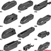Wischerblätter Audi A4 B6 B7 A6 A8 Tt 550X530 Set Produktbild-Vorschau 2