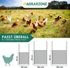 Agrarzone Automatische Hühnerklappe Solar 30 x 40 cm Produktbild-Vorschau 2