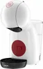 A white and red Dolce Gusto coffee machine is shown from a side angle. Produktbild-Vorschau