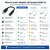 USB C Headset Klinke passend für Apple Iphone 17 16 15 Pro Produktbild-Vorschau 5