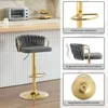 A bar stool with multiple close-up views highlighting its features. Produktbild-Vorschau
