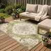 Volero - Vintage Gartenteppich - Santo Mandala Grün - Produktbild-Vorschau 1