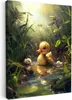 Wanddeko 30x40 cm - Kinderzimmer - Enten, Bilder Wohnzimmer Produktbild-Vorschau 1
