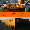 Feuerplatte 100cm - 6mm Grillplatte für Feuertonne und Produktbild-Vorschau 11