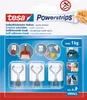 tesa Powerstrips S selbstklebende Haken mit Drahthaken Produktbild-Vorschau 1