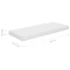 vidaXL Étagère suspendue blanc brillant 60x23,5x3,8 cm MDF Voir les images du produit 15
