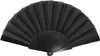 Oblique Unique Handfächer Damen Fächer Wandfächer Fasching Produktbild-Vorschau 1
