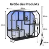 Étagère murale LED Puluomis avec mode musique 85 x 63 cm, Voir les images du produit 5