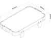 Cougar Airhockeytisch Mini 3ft, Eiche-Grau | Airhockey Produktbild-Vorschau 3