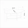 Skye Decor, Elis - Travertine, Couchtische, Travertin, 90 x Produktbild-Vorschau 7
