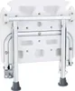 Klappbarer PE-Duschsitz 40 cm x 37 cm Wandmontierte Produktbild-Vorschau 10