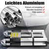 YZNAHRE Teleskopleiter 2,6m Leiter Ausziehbar Aluminium mit Produktbild-Vorschau 9