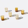 Zafferano Melting Pot X6 Verres Unicolores - Ambre, Verre Voir les images du produit 2