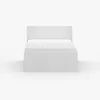 Lit d'enfant Cadre de lit Lit simple Lit 90cm blanc sans Voir les images du produit 10