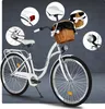 Milord Komfort Stadtfahrrad Fahrrad mit Weidenkorb Produktbild-Vorschau 7