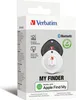 The image shows the retail packaging of a Verbatim My Finder device. Voir les images du produit