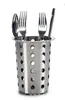 BESTECKHALTER aus Edelstahl 13cm hoch Besteckkorb Produktbild-Vorschau 2