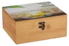 Relaxdays Teebox Bambus, 6 Fächer, 72 Teebeutel, Teedose Produktbild-Vorschau 10