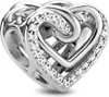 Pandora Moments Verschlungene Herzen Charm, Sterling Produktbild-Vorschau 10