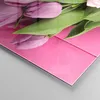 Bilder auf glas - Tulpen Blumenstrauß Garten - 30x30cm - Produktbild-Vorschau 5