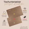 Platzset 6er Set Kunstleder abwaschbar, Wendbares Tischset Produktbild-Vorschau 2