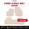 DURBAN Beige Velours-Fußmatten-Set für Ford Galaxy MK2 Produktbild-Vorschau 17