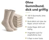 Black Snake 100% Baumwollsocken ohne Gummi Damen Herren 6 Produktbild-Vorschau 2