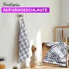 EllaTex 10er Pack Geschirrtücher Geschirrhandtücher 50x70 Produktbild-Vorschau 6