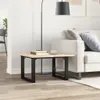 vidaXL Nohy konferenčního stolku O-rám 50x40x38 cm ocelové Náhled obrázku produktu 3