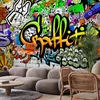 Vlies Fototapete - Graffiti on the Wall 100x70 cm Streetart Produktbild-Vorschau 1