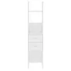 vidaXL Bibliothèque blanche 40x35x180 cm bois composite Voir les images du produit 7