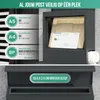 Avalo Brievenbus RVS Antraciet met Krantenvak en Slot - Productafbeelding-voorbeeld 7