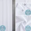 Schmaler Duschvorhang Polyester Weiß Wasserabweisend Produktbild-Vorschau 5