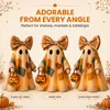 Beleuchtete Vintage-Halloween-Dekoration: Patchwork-Geist Produktbild-Vorschau 6