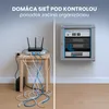 Extralink Rackmount skriňa 9U 600x600 Sivá montáž na stenu Náhľad obrázku produktu 2