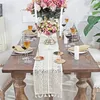 Tischläufer Modern, Tischläufer Beige Rechteckiger Makramee Produktbild-Vorschau 1