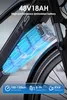 29" E-Bike 48V 18AH E-Mountainbike E-CityBike MTB 150kg APP Produktbild-Vorschau 8