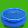 vidaXL Copertura per piscina blu 417 cm PE Anteprima dell’immagine prodotto 12