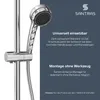 SANTRAS® Duschschlauch aus Metall 1/2" in Chrom - 2,50 m Produktbild-Vorschau 4
