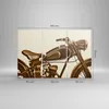 Bild auf Leinwand - Leinwandbild - motor retro - 165x110cm Produktbild-Vorschau 3