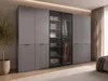 Drehtürenschrank, Falttürenschrank 6-türig Schrank mit Produktbild-Vorschau 1
