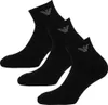 EMPORIO ARMANI Herren Socken Kurzsocken (3er Pack) Produktbild-Vorschau 1