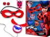A Miraculous Ladybug Dress Up Set is displayed in its packaging, along with some of the individual items. Voir les images du produit