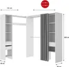 Großer Kleiderschrank Bazena, Schlafzimmermöbel, Schrank, Produktbild-Vorschau 5