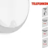 LED Außenleuchte Bewegungsmelder IP44 12 W silber Produktbild-Vorschau 5