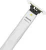 A close-up, angled view of a white Philips OneBlade electric razor against a white background. Produktbild-Vorschau