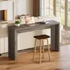 Table console Tribesigns de style rustique, table basse en Voir les images du produit 7