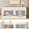 Klatka dla psów 164×60×81 cm, klatka dla psów, mebel z Podgląd zdjęcia produktu 2
