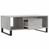vidaXL Konferenční stolek Grey Sonoma 90x50x36,5 cm Náhled obrázku produktu 1